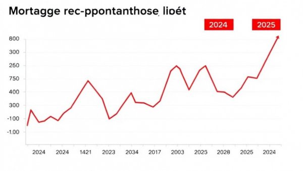 Graph illustrating weekly housing demand multiyear high trends.