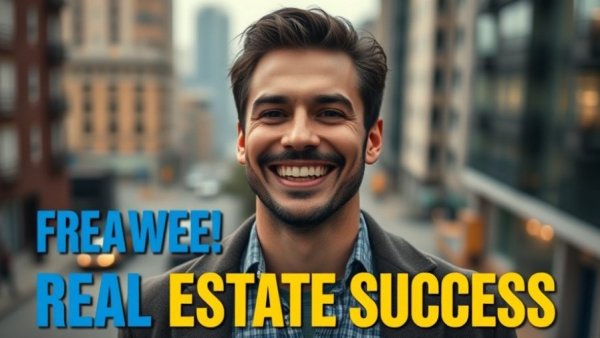 Real estate investing success on a teacher's salary showcased by a smiling man.