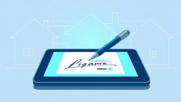 Launch of LiteSpeed eSign with digital signing pad illustration