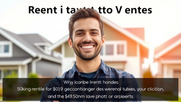 Using Home Equity to Earn $5,000 Monthly, man promoting rental.