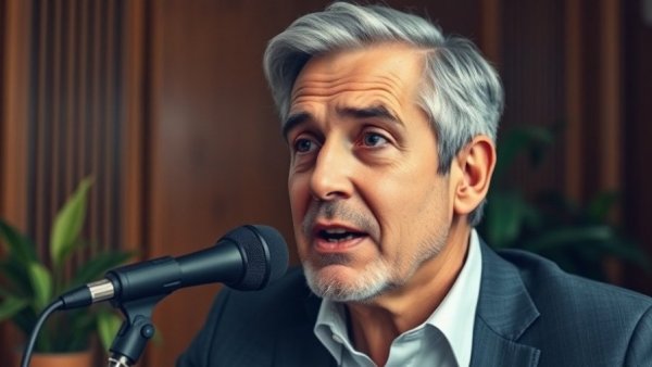 Mature man discussing tax-free credit card points, financial advice.