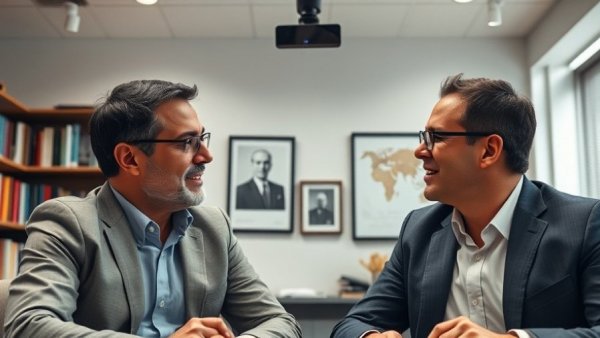 Online meeting with two men discussing 1031 exchanges explained.