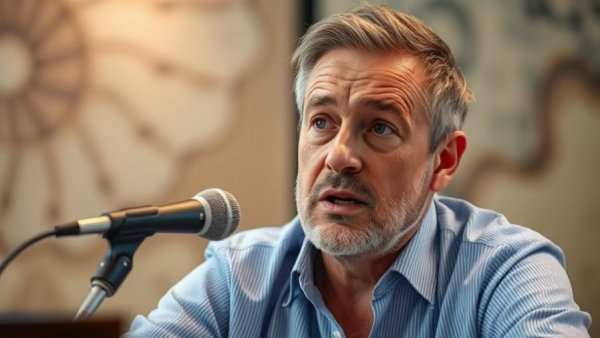 Middle-aged man discussing how your crypto gains don't have to be taxable.