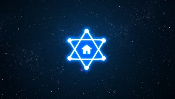 Futuristic digital logo for YouTube in real estate marketing.