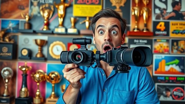 Action-packed scene of MrBeast security operations with vibrant backdrop.