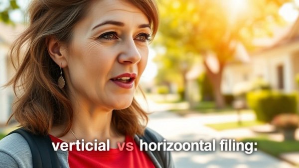 Discussion on vertical vs horizontal video engagement outdoors with text overlay.