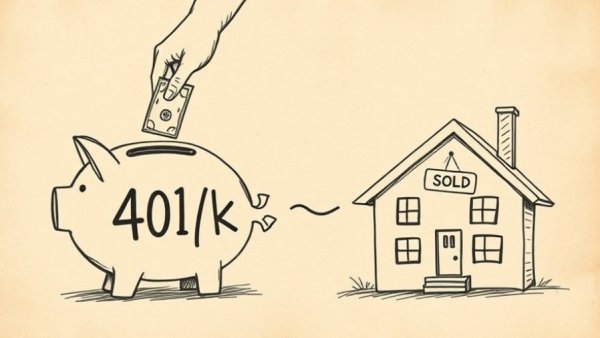 401(k) withdrawal sequence for homeownership illustration.