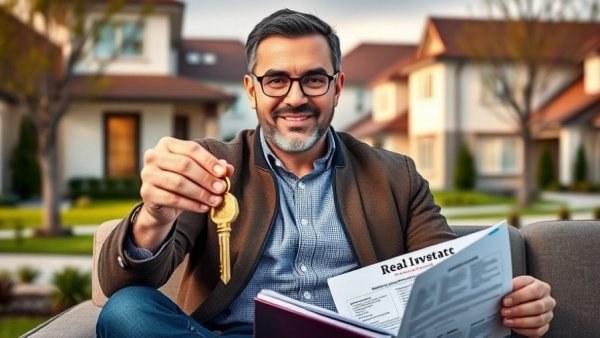 Confident man showing how to buy real estate inside your retirement account.