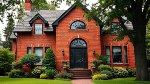 Charming brick house ideal for home inspection tips for buyers.