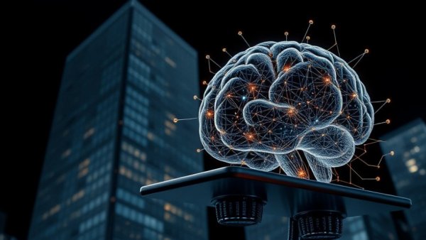 Futuristic agentic AI for real estate integration with technology.