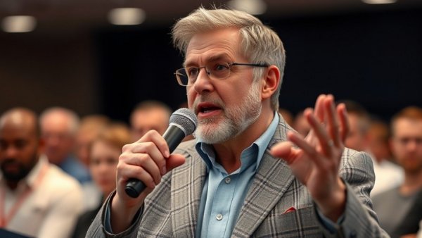 Middle-aged man discusses topic of needing two LLCs, studio setting.