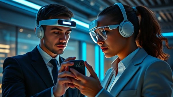 High-tech telepathy gaming session, future of gaming exploration.