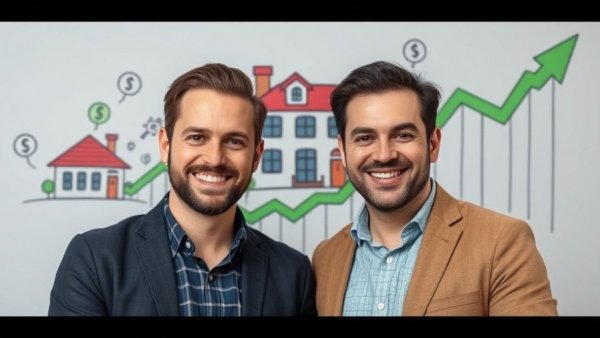 Promotional graphic: Passive income through rental real estate investing.