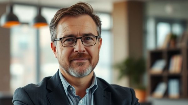 Professional man discussing tax benefits of a side hustle in office.