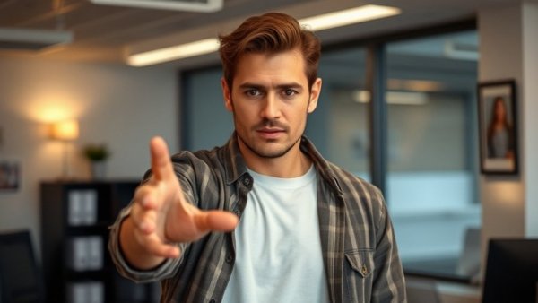 Man discussing cash flow markets for investors 2026 indoors.