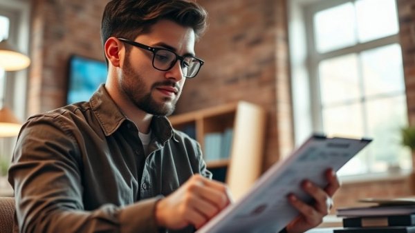 Person analyzing budget at desk, exploring overbuying vs underbuying.