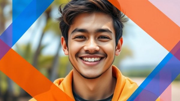 Century 21 Chief Growth Officer portrait in digital frame with nature.