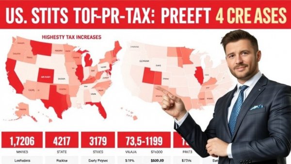 Infographic on rising property taxes impacting homeowners.