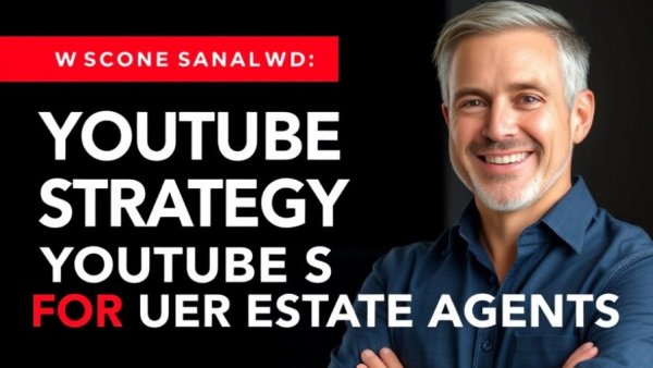 YouTube strategy session for real estate agents banner.