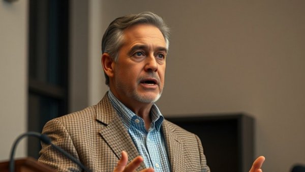 Middle-aged man discussing LLC setup mistakes indoors.