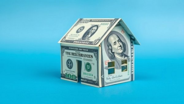 Origami house of cash symbolizes cash buyers in real estate.