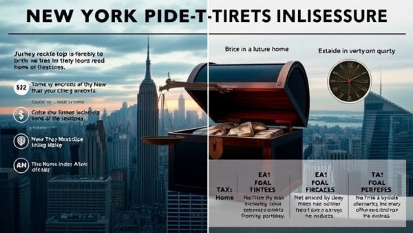 Infographic on New York City pied-à-terre tax impact on luxury homes.
