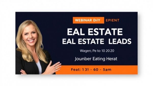 Event on more leads aren’t creating more closings with blonde speaker, promo graphic