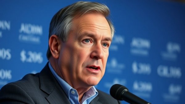 Middle-aged man discusses IRS business killer penalty.