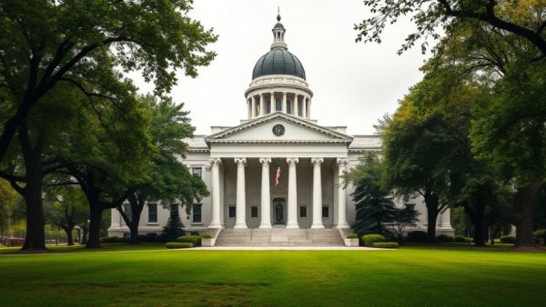 North Carolina state capitol building with prominent dome and statue, symbolizing North Carolina Let Them Build Act.