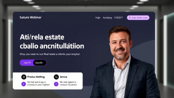 Webinar on AI in real estate client acquisition with Jerimiah Taylor.