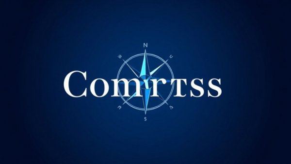 Phased Marketing in Real Estate: Compass logo on blue gradient.