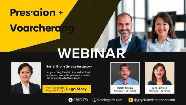 Webinar promo on Strategic PR and Google Rankings with host images and details.