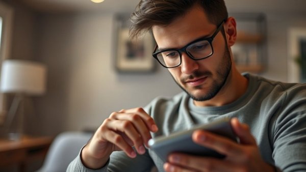 Person calculating finances on smartphone analyzing real estate deals.