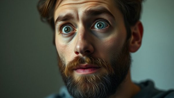 Close-up of man reflecting on luxury development building a business.