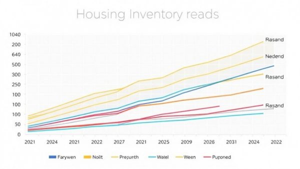 Housing inventory trends from 2021 to 2026 showing negative year-over-year change.