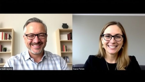 Casual video call about seller financing and government-leased properties.