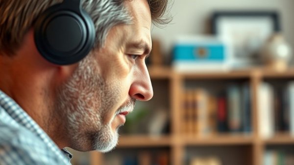 Man discussing investment lessons in detailed portrait setting