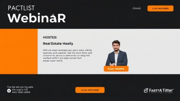 Expired Listings Process webinar advert with prominent hosts and details.
