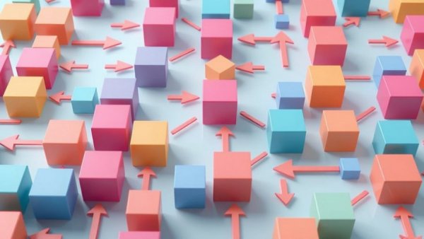 Berkshire Taylor Morrison vertical integration concept with 3D block grid.