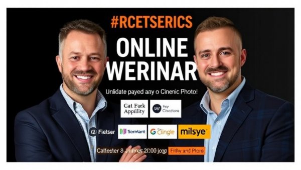 Webinar on agent recruiting campaigns 2026 with speakers in focus.
