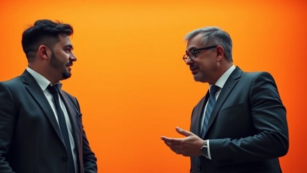 Leverage AI in Real Estate: Men discussing future innovations.