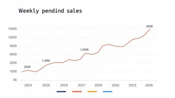 Graph showing housing market trends for years 2024 to 2026.