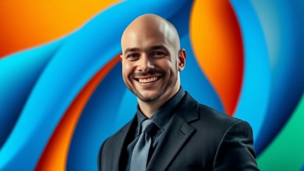 Modern MLS as Data Steward concept with man smiling in suit