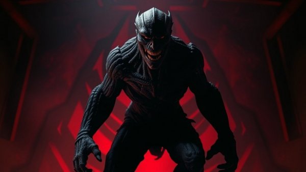 Stranger Things 5 Halloween Horror Nights creepy monster artwork