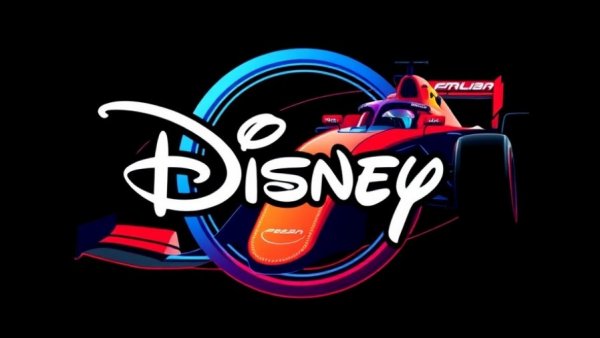 Disney and Formula 1 collaboration logo