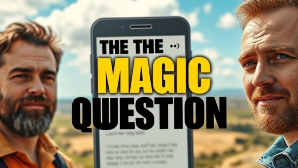 Two men with a smartphone showing lost contacts, lead conversion strategies.