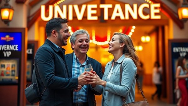 VIP Experience at Universal Studios Hollywood with smiling visitors.