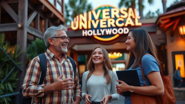 Excited guests enjoy VIP Experience at Universal Studios Hollywood