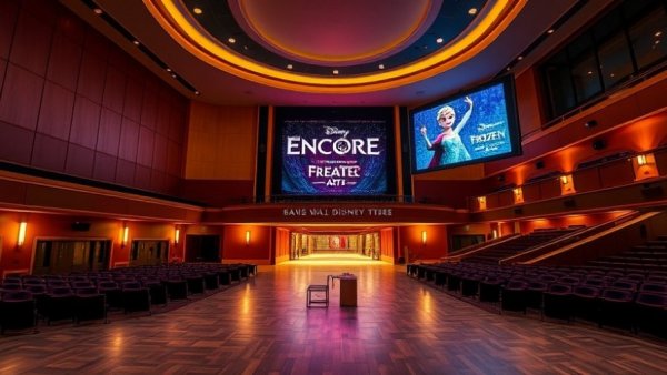 Encore Performing Arts Frozen showcased at Walt Disney Theater.