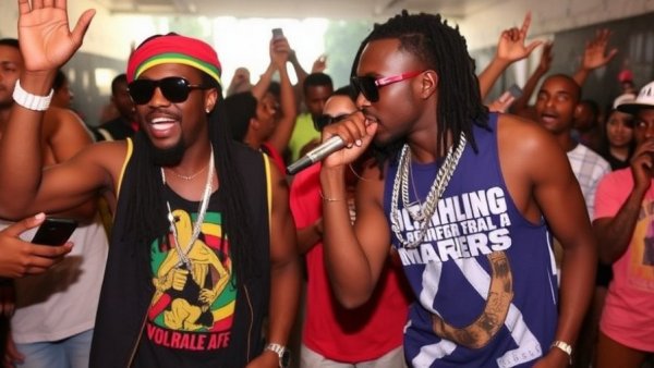 No war, just good vibes Dancehall fans thrilled to see Kartel, Mavado unite